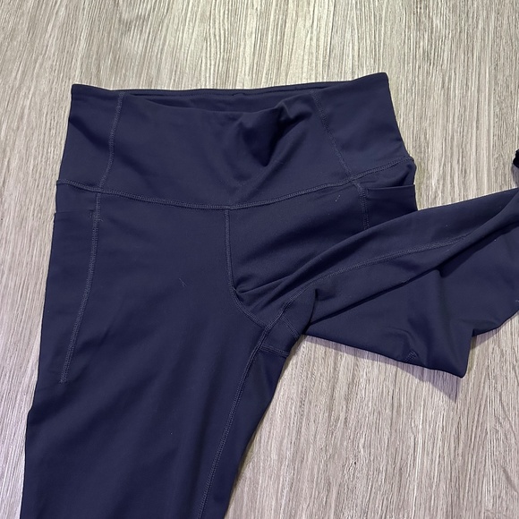 Gap Fit | High Rise Power 7/8 Leggings Navy | Women’s Size Small - Picture 9 of 9